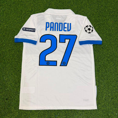 Goran Pandev Inter 2009/2010 White Retro Football Jersey
