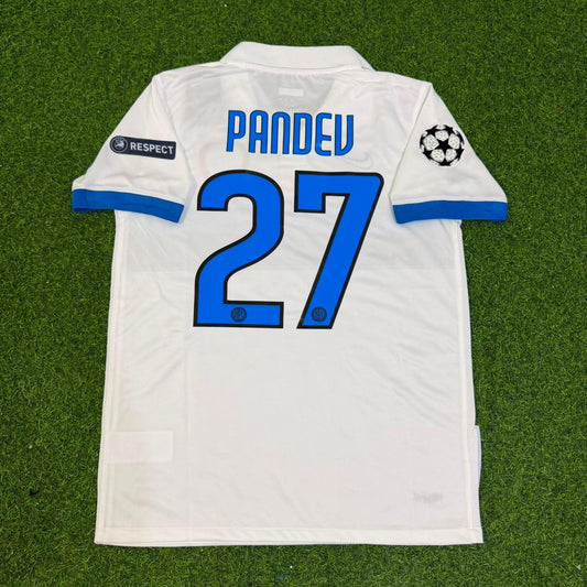 Goran Pandev Inter 2009/2010 White Retro Football Jersey