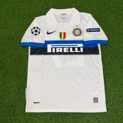 Goran Pandev Inter 2009/2010 White Retro Football Jersey