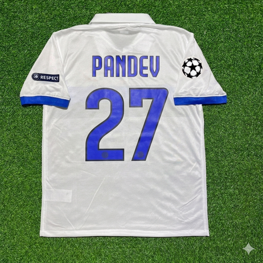 Goran Pandev Inter 2009/2010 White Retro Football Jersey