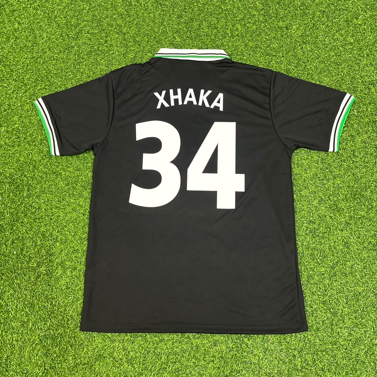 Granit Xhaka Borussia Mönchengladbach Retro Football Jersey Kit