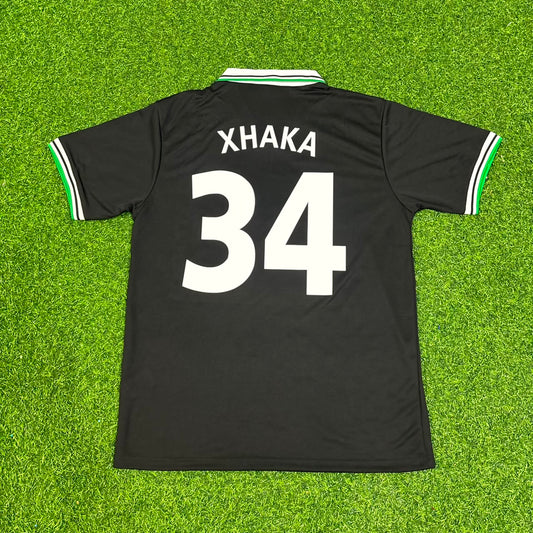 Granit Xhaka Borussia Mönchengladbach Retro Football Jersey Kit