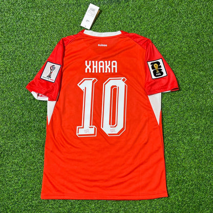 Granit Xhaka 10- Switzerland 2026 World Cup Kit Jersey Trikot Maillot