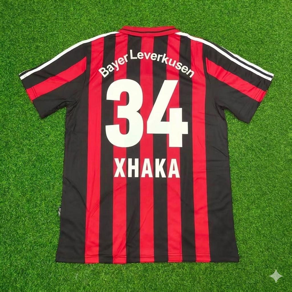 Granit Xhaka Bayer 04 Leverkusen Heimtrikot | Retro Kit | Trikot Soccer Shirt
