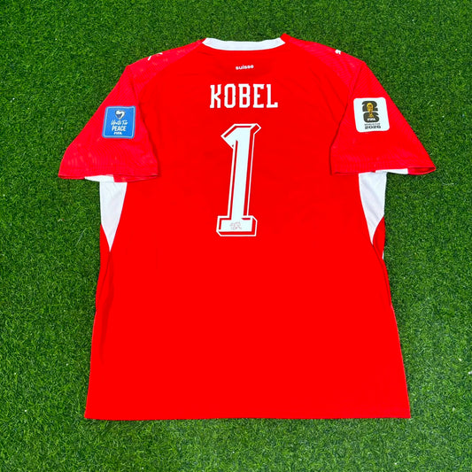 Gregor Kobel 1- Switzerland 2026 World Cup Kit Jersey Trikot Maillot