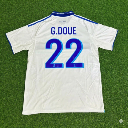 Guéla Doué 22- Strasbourg New Season 2026 Jersey Trikot Maillot Soccer Shirt