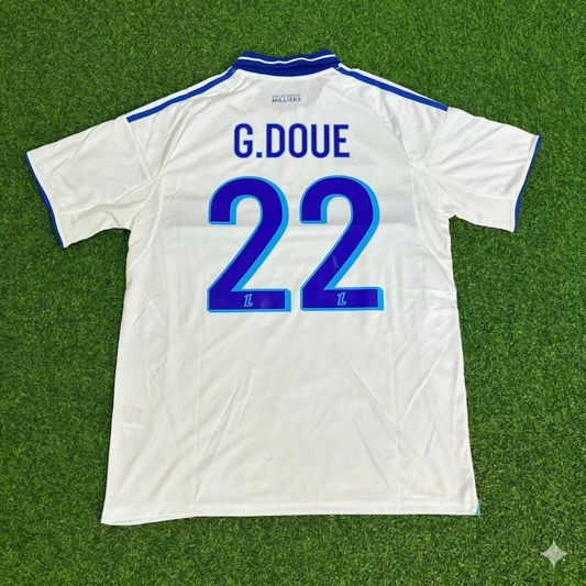 Guéla Doué 22- Strasbourg New Season 2026 Jersey Trikot Maillot Soccer Shirt