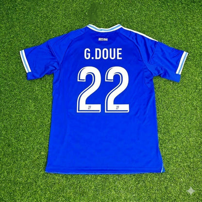 Guéla Doué 22- Strasbourg New Season 2026 Jersey Trikot Maillot Soccer Shirt