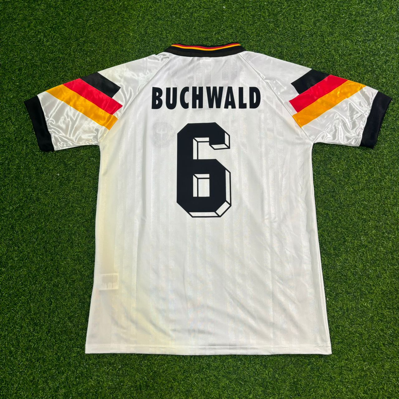 Guido Buchwald Deutschland 1992 Retro Fussballtrikot
