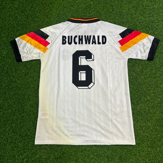 Guido Buchwald Deutschland 1992 Retro Fussballtrikot
