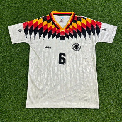 Guido Buchwald Deutschland 1994 Weltmeisterschaft Retro Football Jersey Kit