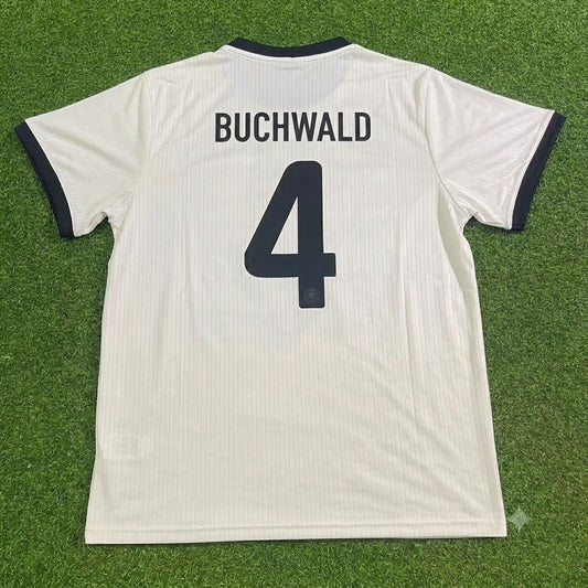Guido Buchwald Germany Deutschland 125 Year Special White Football Jersey