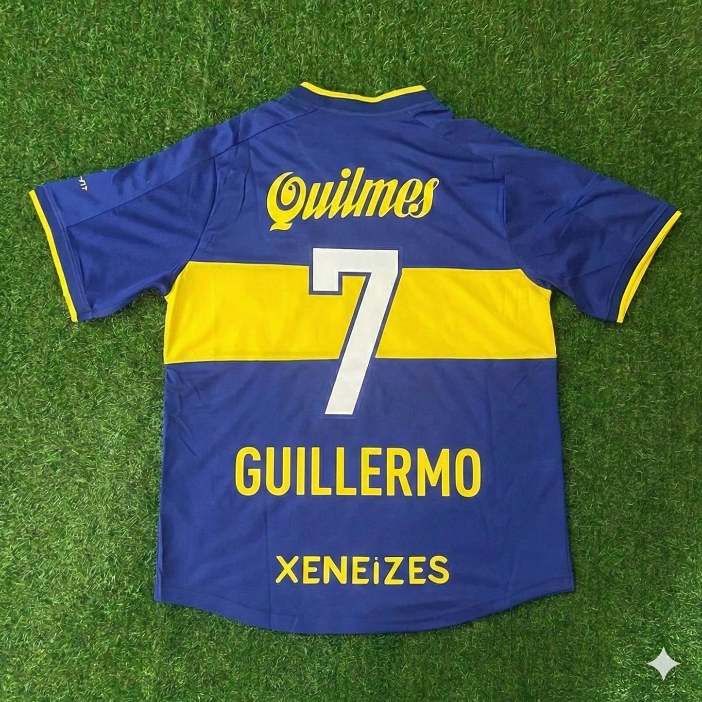 Guillermo Barros Schelotto Boca Juniors Retro Football Jersey Trikot