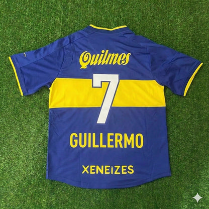 Guillermo Barros Schelotto Boca Juniors Retro Football Jersey Trikot
