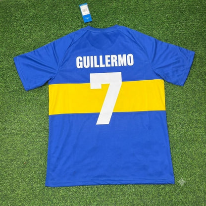 Guillermo Barros Schelotto Boca Juniors Retro Football Commemorative Jersey