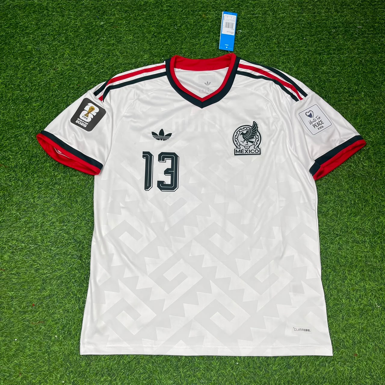Guillermo Ochoa Mexico 2026 World Cup Home White Football Jersey