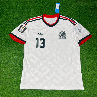 Guillermo Ochoa Mexico 2026 World Cup Home White Football Jersey