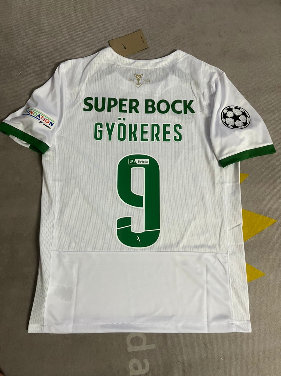 Viktor Gyökeres Sporting CP Lisbon 2024-2025 New Season Football Jersey