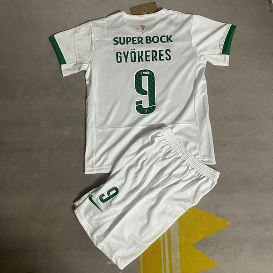 Viktor Gyökeres Kids Size Sporting CP Lisbon 2024-2025 Children New Season Football Jersey