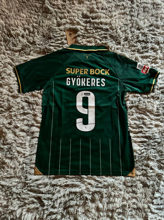 Viktor Gyökeres Sporting CP Lisbon Green Football Jersey Trikot Maglia