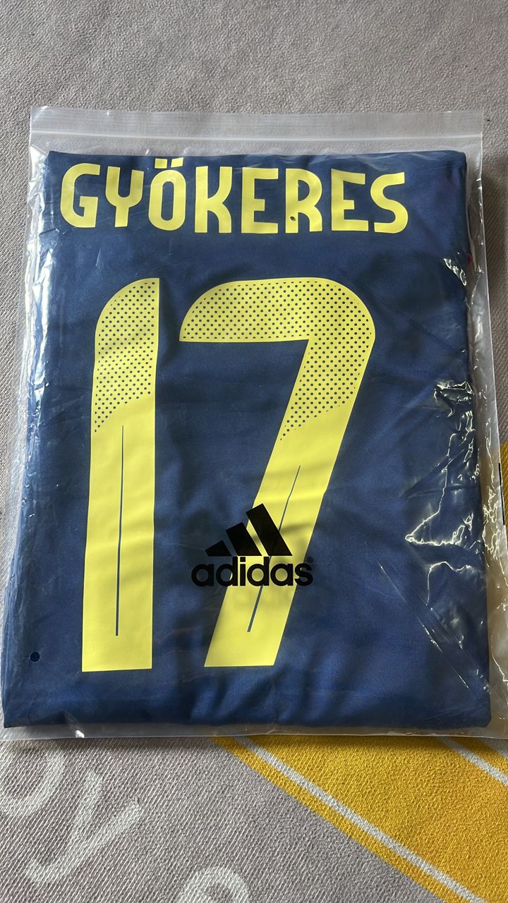 Viktor Gyökeres Sweden National 2025 New Season Football Jersey