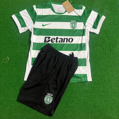 Viktor Gyökeres Sporting CP Lisbon New Season Kids Size Children Soccer Jersey Soccer Shirt