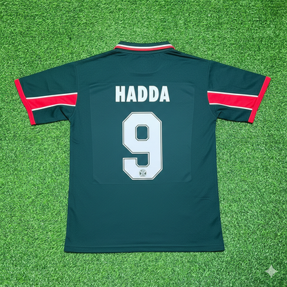 Abdeljalil Hadda Morocco Home Retro Football Jersey