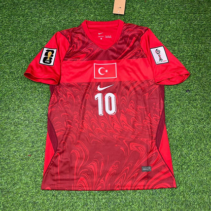 Hakan Çalhanoğlu #10 Turkey Türkiye 2026 World Cup Home Red Football Jersey