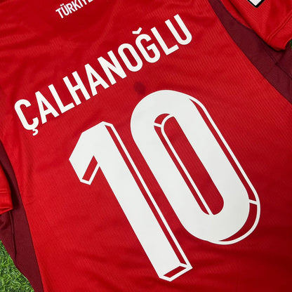 Hakan Çalhanoğlu #10 Turkey Türkiye 2026 World Cup Home Red Football Jersey