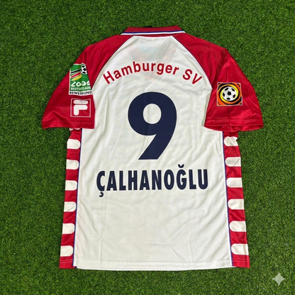 Hakan Çalhanoğlu #9 Hamburger SV Heim Retro Fußballtrikot