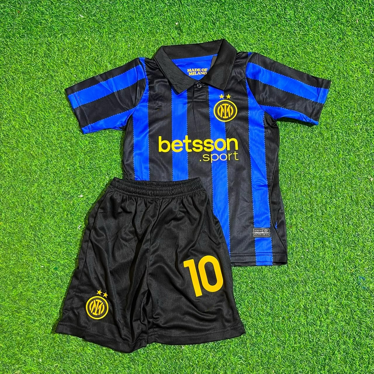 Hakan Calhanoglu Inter Home New Season 2027 Kids Jersey Trikot Maillot Soccer Shirt