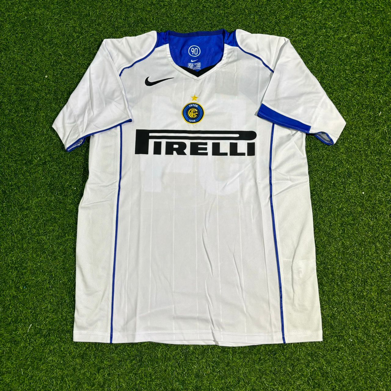 Hakan Sukur Inter Milan Retro White Football Jersey