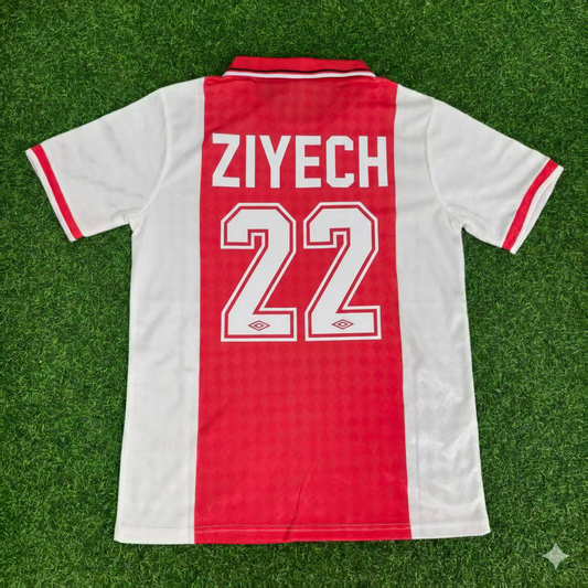 Hakim Ziyech AFC Ajax Retro Football Jersey