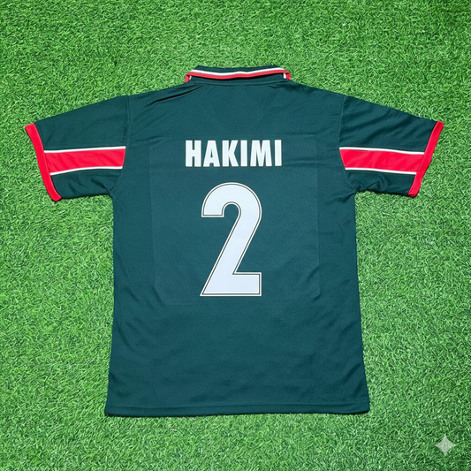 Achraf Hakimi Morocco Home Retro Football Jersey