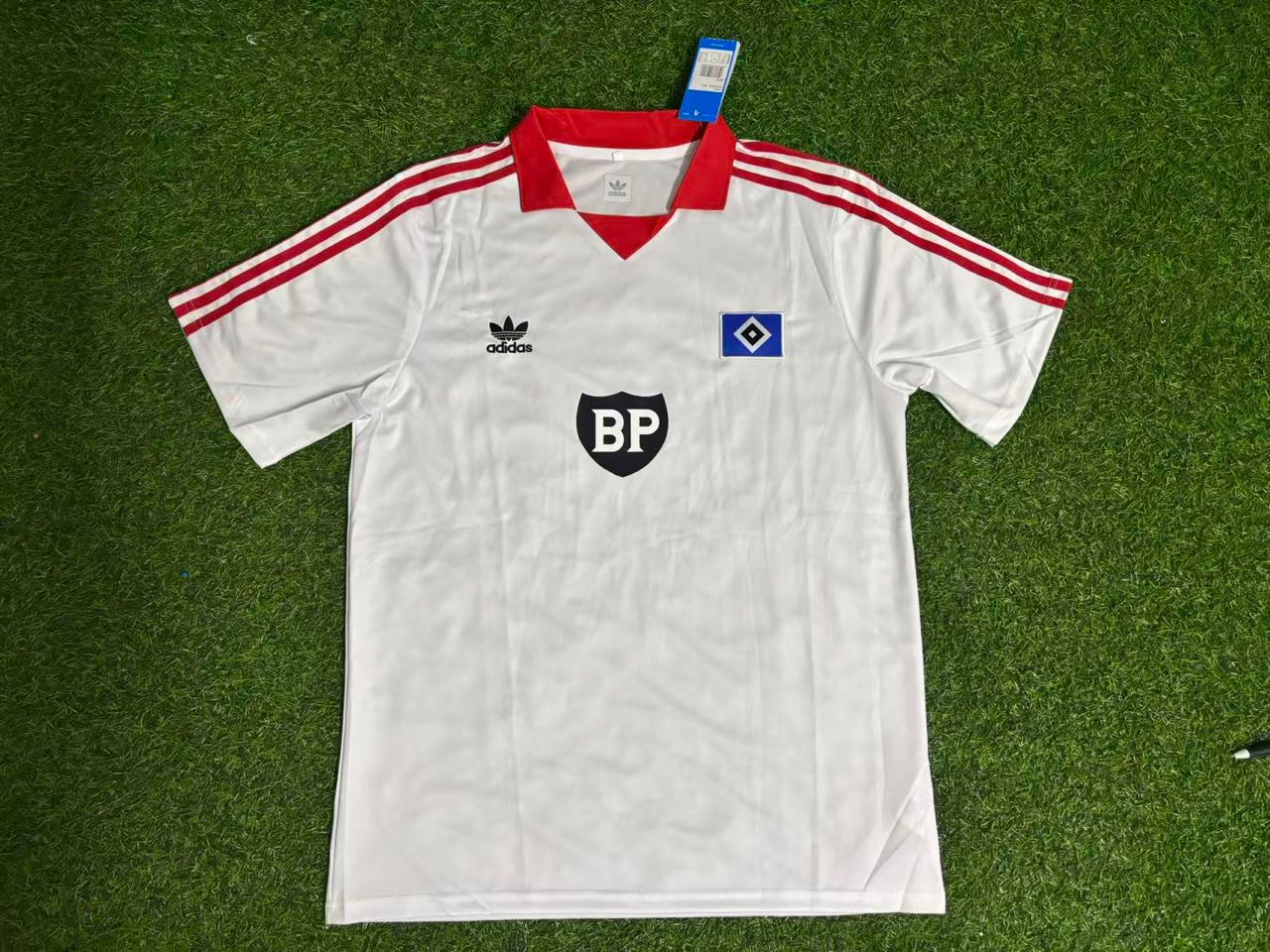 Hamburger SV Retro Heimtrikot 80-81 Rot Fußball Trikot