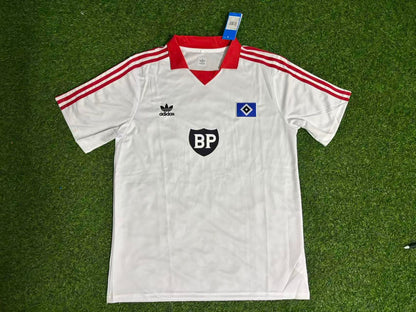 Hamburger SV Retro Heimtrikot 80-81 Rot Fußball Trikot
