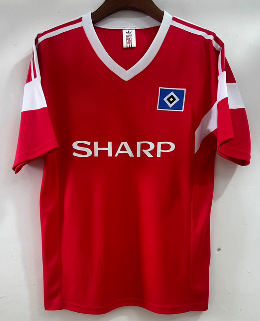 Hamburger SV 1988 Saison Heim Retro Trikot