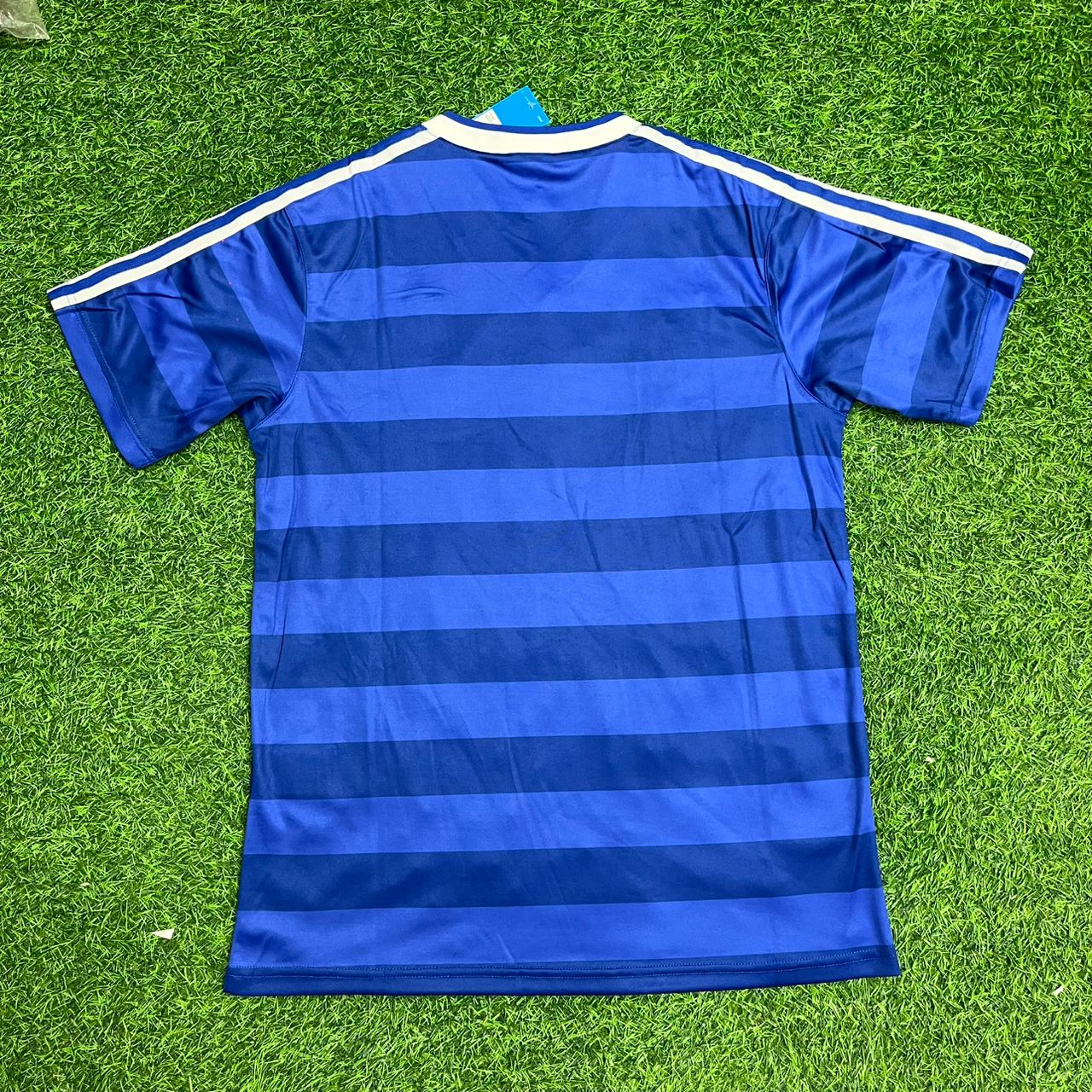 Hamburger SV Retro Heimtrikot 1986 Blau Fußball Trikot HSV 1986 Blaues Heimtrikot