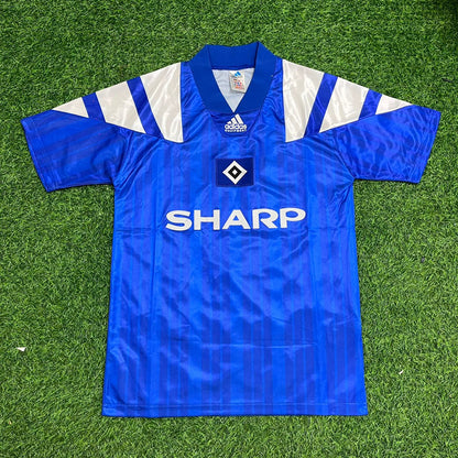 HSV 92-93 Heimtrikot Blau Fußball Trikot Hamburger SV Retro Heimtrikot