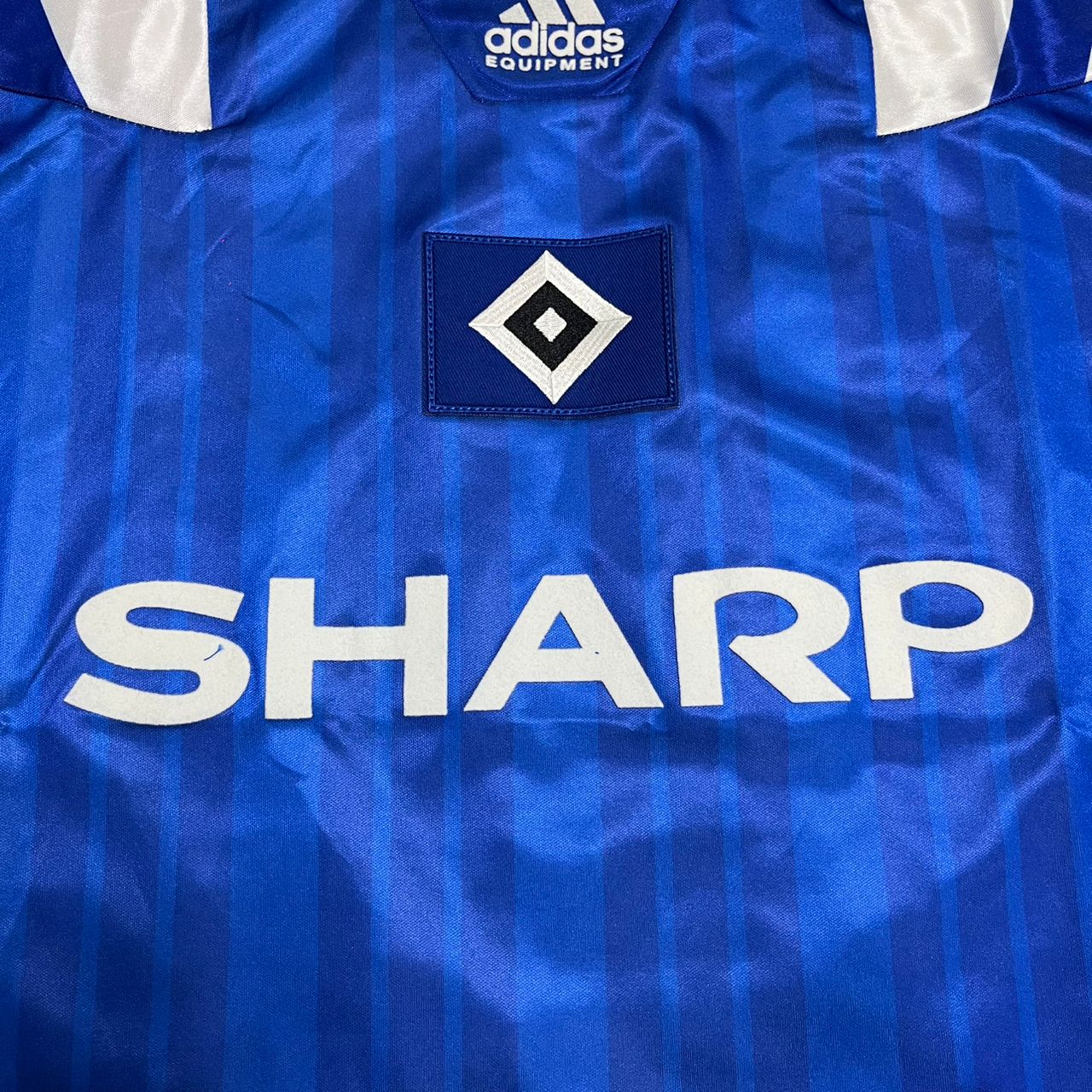 HSV 92-93 Heimtrikot Blau Fußball Trikot Hamburger SV Retro Heimtrikot