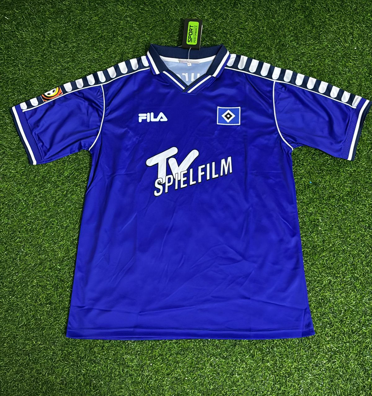 Hamburger SV Retro Heimtrikot 2000-2001 Rot Fußball Trikot HSV Retro