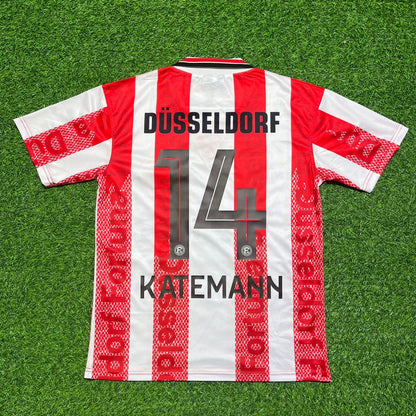 Harald Katemann Fortuna Düsseldorf 1998 Saison Heim Retro Trikot