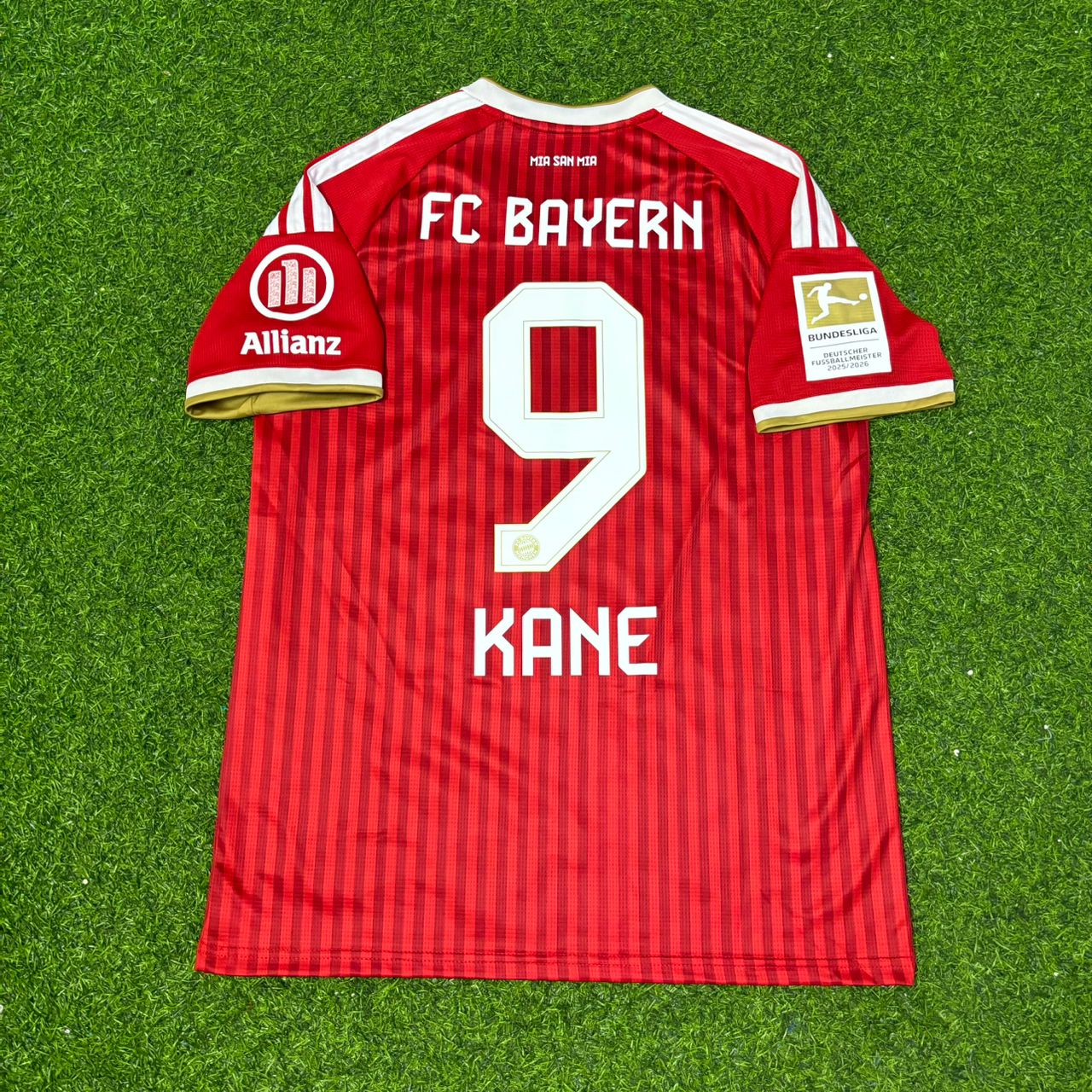Harry Kane #9 Bayern Munich 2027 Bundesliga Championship Patch Football Jersey