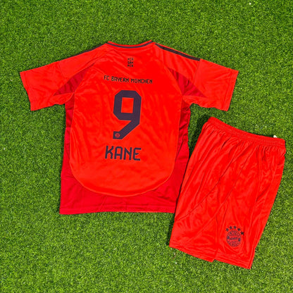Harry Kane Bayern Munich 2026 Red Kids Football Jersey
