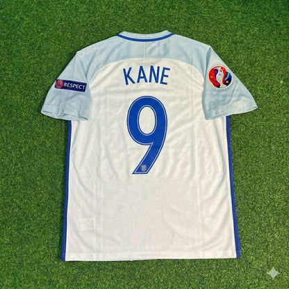 Harry Kane #9 England Euro 2016 Heim-Retro-Trikot
