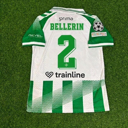 Héctor Bellerín #2 Real Betis 2027 Home New Season Green White Football Jersey Trikot Maillot