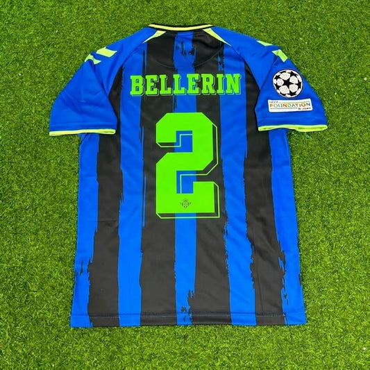 Héctor Bellerín #2 Real Betis 2027 Third New Season Champions League Patch Football Jersey Trikot Maillot
