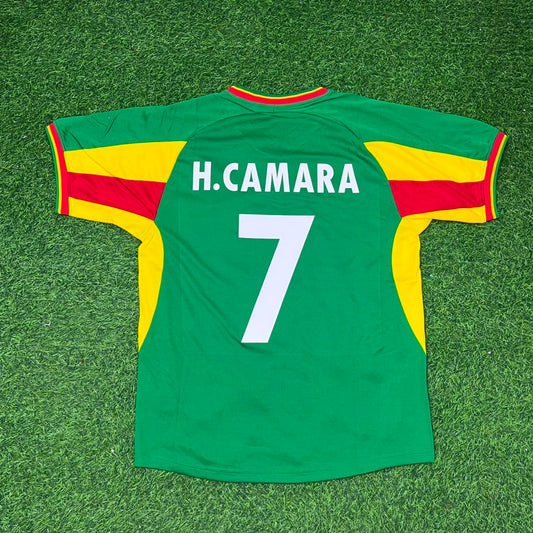 Henri Camara Senegal 2002 World Cup Retro Jersey
