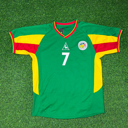 Henri Camara Senegal 2002 World Cup Retro Jersey