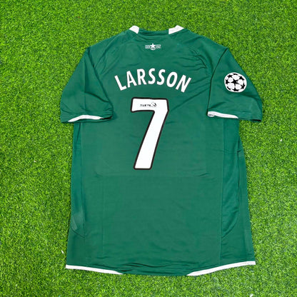 Henrik Larsson #7 Celtic Home Retro Jersey
